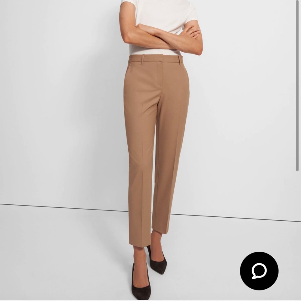 Theory Treeca 2 Camel Pants